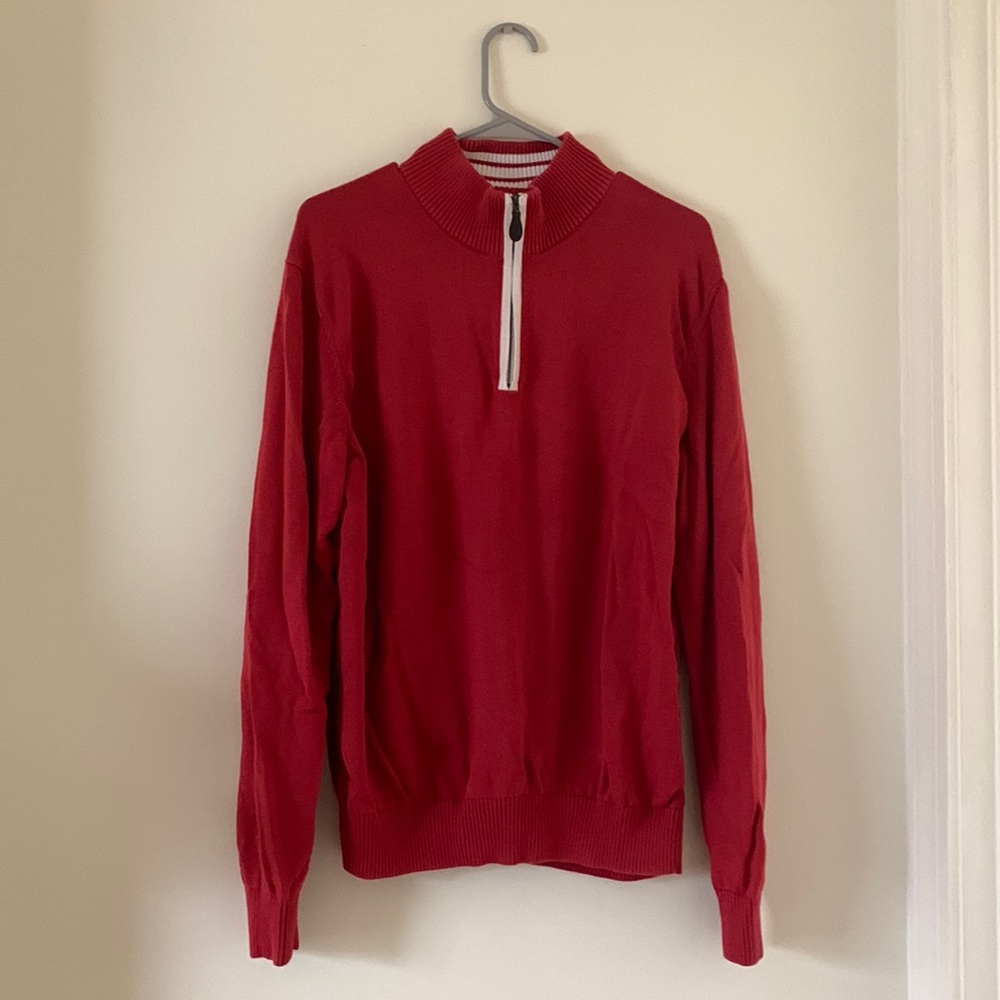 R. Derwin Litchfield Large pullover quarter zip pullover in excellent condition!